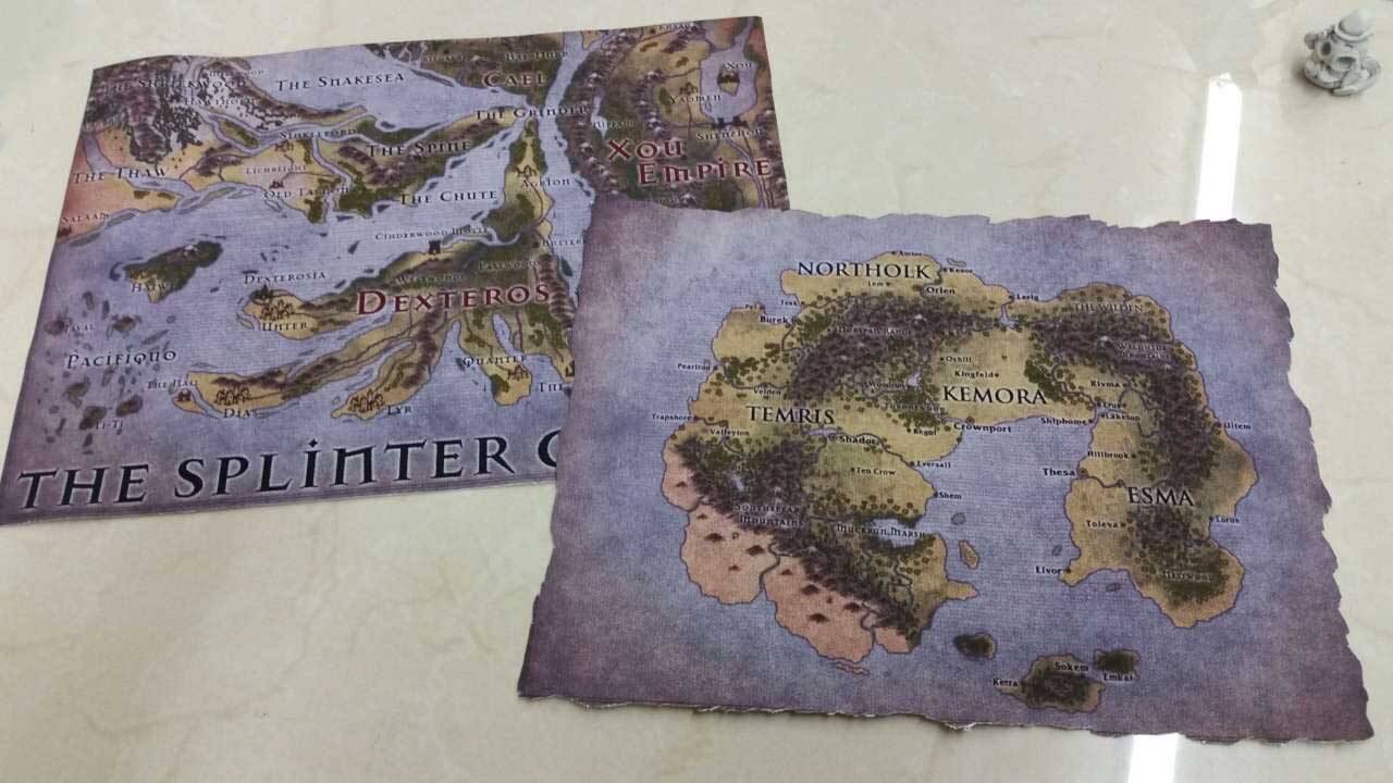 Customized Recreation Fabric Map RPG Printing Company image about Printable Skyrim Map referred to as Tailor made Match Material Map RPG Printing Services